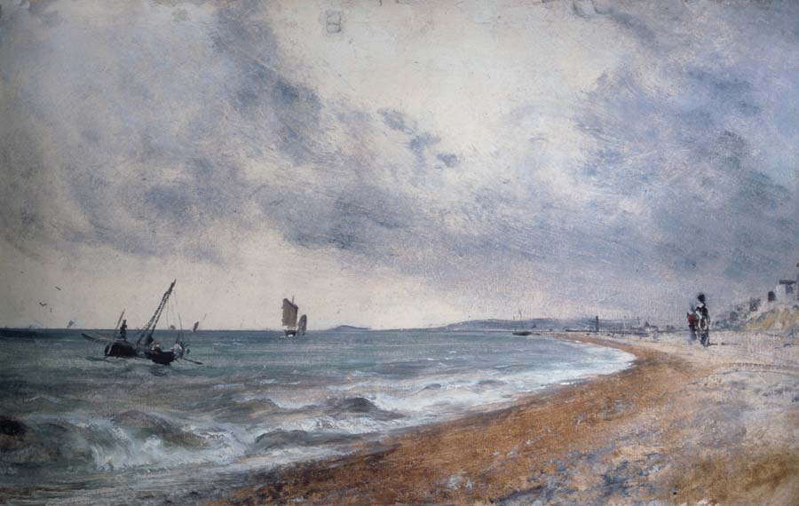 Hove Beach,withfishing boats